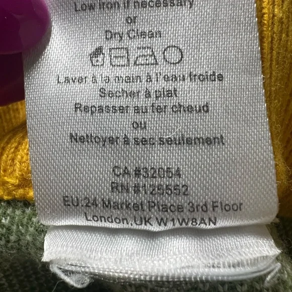 Dolan‎ High Waist Green and Yellow Shorts - Picture 5 of 7